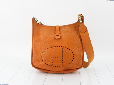 Evelyn 2 Troyon Clemanse Orange Gold Hardware