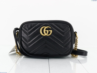 マーモンド Shoulder Bag GG マーモンドショルダーバッグ Black 